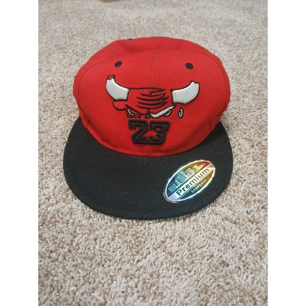 Mens Bulls Snapback Hat 23 Michael Jordan!!